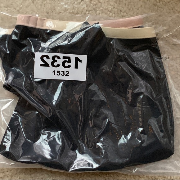 Victoria's Secret Classic Black Bikini Bottom with Pink Piping Size Small - Picture 3 of 15